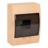 Щит ЩРН-П-6 IP41 светлое дерево PROxima EKF pb40-n-6-light