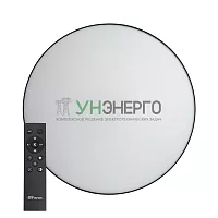 Светодиодный управляемый светильник Feron AL6200 “Simple matte” тарелка 60W 3000К-6500K черный 48066 Светодиодный управляемый светильник Feron AL6200 “Simple matte” тарелка 60W 3000К-6500K черный 48066
