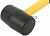 Киянка 45мм 230г фибергласовая ручка резинов. FIT 45511