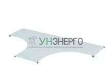 Крышка для ответв. Т-образ. горизонт. осн. 800 R-660 гор. цинк DKC UKT608HDZ