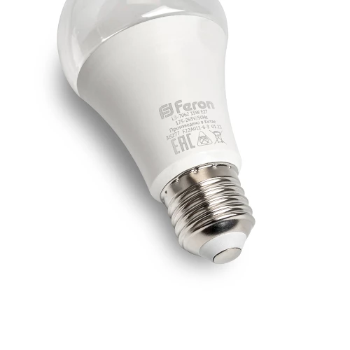 Лампа светодиодная для растений А60 Feron LB-7060 E27 12W полный спектр 38277 фото 5