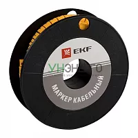 Маркер каб. 6.0кв.мм "L" (ЕС-3) (уп.350шт) PROxima EKF plc-KM-6-L