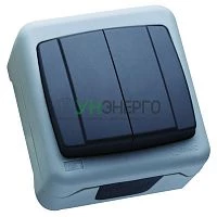 Выключатель 2-кл. IP44 Makel 37064003 Выключатель 2-кл. IP44 Makel 37064003