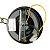Светильник садово-парковый Feron 8105/PL8105 восьмигранный на цепочке 100W E27 230V, черное золото 11248