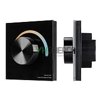 Панель SMART-P2-MIX-G-IN Black (3В Rotary 2.4G) (IP20 пластик) Arlight 033755 Панель SMART-P2-MIX-G-IN Black (3В Rotary 2.4G) (IP20 пластик) Arlight 033755