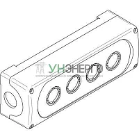 Корпус кнопочного поста MEP4-0 на 4 эл. ABB 1SFA611814R1000