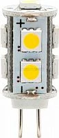 Лампа светодиодная, 9LED(2W) 12V G4 4000K, LB-402 25209