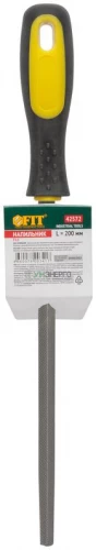 Напильник прорезиненная ручка трехгранный 200мм FIT 42572 фото 3
