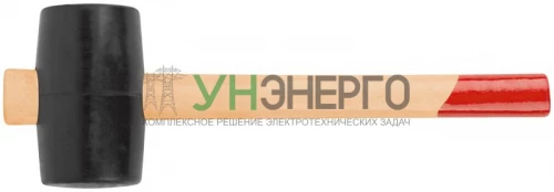 Киянка 50мм 300г деревянная ручка резиновая КУРС 45350
