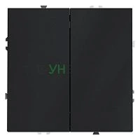 Выключатель 2-кл. СП S70 10А механизм графит Voltum VLS020107