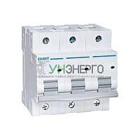 Выключатель автоматический модульный 3п C 63А 25кА NB8-125R (R) CHINT 559810 Выключатель автоматический модульный 3п C 63А 25кА NB8-125R (R) CHINT 559810