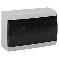 Корпус навесной COMFORT ЩРН-П-12 IP41 пластик. прозр. крышка бел. bs12cw Эра Б0067233
