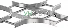 Ответвитель для лотка Х-образ. 55х200 R300 LESTA IEK CKR04-4-055-200 Ответвитель для лотка Х-образ. 55х200 R300 LESTA IEK CKR04-4-055-200