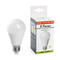 Лампа светодиодная низковольтная Feron LB-193 Шар E27 12W 4000K 48729