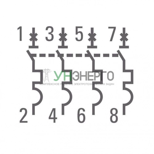 Выключатель автоматический модульный 4п C 40А 4.5кА ВА 47-63 PROxima EKF mcb4763-4-40C-pro фото 5