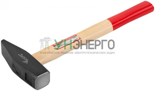 Молоток слесарный "Оптима" 800г деревянная ручка КУРС 44107 фото 2