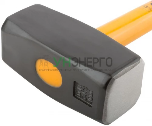 Кувалда кованая 780мм 4кг фибергласовая ручка FIT 45232 фото 4