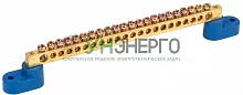 Шина нулевая ШНИ-6х9-22-У2-С на двух угловых изоляторах IEK YNN10-69-22C2-K07