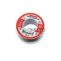 Припой катушка с канифолью 100гр d0.5мм (Sn60 Pb40 Flux 2.2%) (блист.) Rexant 09-3201 Припой катушка с канифолью 100гр d0.5мм (Sn60 Pb40 Flux 2.2%) (блист.) Rexant 09-3201