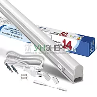 Светильник светодиодный ILED-СOCB-СПБТ5-1200-14-1260-230-6.5-IP40 14Вт 6500К IP40 1260лм 230В 1200мм СПБ Т5 линейный IONICH 1195 Светильник светодиодный ILED-СOCB-СПБТ5-1200-14-1260-230-6.5-IP40 14Вт 6500К IP40 1260лм 230В 1200мм СПБ Т5 линейный IONICH 1195