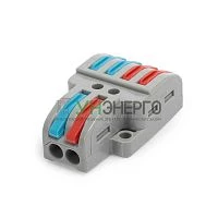 Клемма ответвительная СМК 222-424 (уп.25шт) КВТ 109305 Клемма ответвительная СМК 222-424 (уп.25шт) КВТ 109305