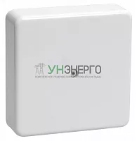 Коробка распаячная ОП 75х75х28 IP20 КМ41216-01 (6 клем. 6кв.мм) бел. IEK UKO10-075-075-028-K01