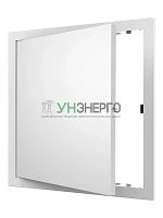 Люк ревизионный LN фланец 200х200 нажимной 224х224 пластик EVECS L2020N