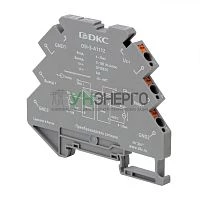 Преобразователь сигнала DSI 6.2мм 1 вход 4-20мА 1 выход 0-10В DKC DSI-S-A1112 Преобразователь сигнала DSI 6.2мм 1 вход 4-20мА 1 выход 0-10В DKC DSI-S-A1112