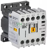 Миниконтактор МКИ-11211 12А 400В/АС3 1Н3 IEK KMM11-012-400-01 Миниконтактор МКИ-11211 12А 400В/АС3 1Н3 IEK KMM11-012-400-01