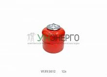 Бак расширительный вертикальный RV 12л красн. (60шт/пал) VALFEX VF.RV.0012