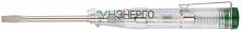 Отвертка индикаторная бел. ручка 100-500 В 140мм FIT 56524