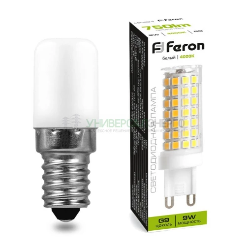 Лампа светодиодная Feron LB-10 E14 2W 6400K 25988