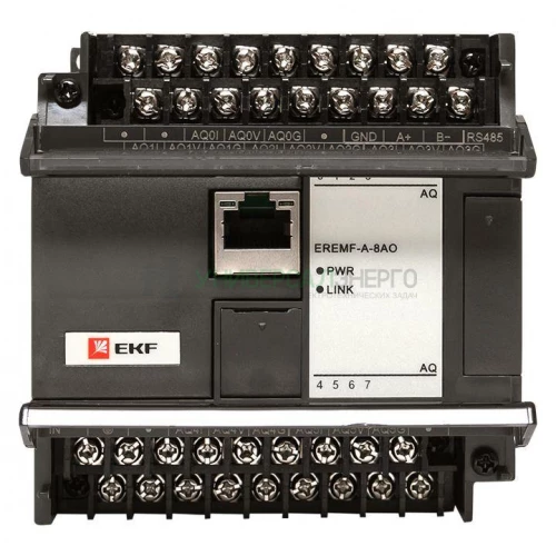 Модуль аналогового вывода EREMF 8 PRO-Logic EKF EREMF-A-8AO фото 7