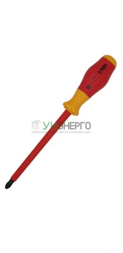 Отвертка диэлектрическая крестовая PH3х150 Felo 91530490 фото 5