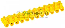 Колодка клеммная ЗВИ-10 н/г 2.5-6кв.мм 12 пар желт. IEK UZV7-010-06 Колодка клеммная ЗВИ-10 н/г 2.5-6кв.мм 12 пар желт. IEK UZV7-010-06