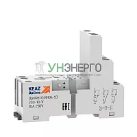 Розетка для реле OptiRel G RR94-92-230-12-V КЭАЗ 281164 Розетка для реле OptiRel G RR94-92-230-12-V КЭАЗ 281164