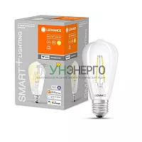 Лампа светодиодная SMART+ Filament Edison Dimmable 60 5.5Вт E27 LEDVANCE 4058075528277