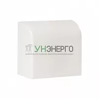 Заглушка 40х25 бел. Plast PROxima (уп.4шт) EKF ecw-40-25x4