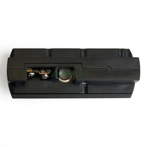 Коннектор для подвесных трековых светильников, черный LD1015 48559 фото 2