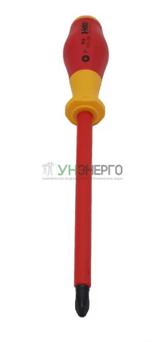 Отвертка диэлектрическая крестовая PH3х150 Felo 91530490 фото 4