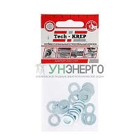 Шайба плоская М8 DIN 125 цинк. (пакет) (уп.25шт) Tech-Krep/Zitar 103045