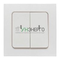 Выключатель 2-кл. Стокгольм Умный беспроводной бел. Zigbee Сonnect EKF RCV-ST2-WS-ZB