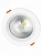 Светильник встраиваемый "Даунлайт" LED DCL-01-030 30 Вт, 4000 К, 80 Ra, IP20, прозрачный расс., TDM