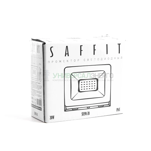 Светодиодный прожектор SAFFIT SFL90-20 IP65 20W 6400K 55064 фото 2