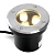Светодиодный светильник тротуарный (грунтовый) Feron SP2801 3W, 3000К, AC12-24 D100*H80mm,вн.диаметр:70m 48452