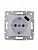 Розетка 1-м СП Karina 16А с заземл. с заряд. устройством USB механизм бел. LEZARD 707-0288-181