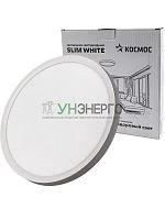 Светильник светодиодный SLIM WHITE 28Вт 4500К IP40 2398лм 230В 300х25мм КОСМОС KSlim28w_W4500K