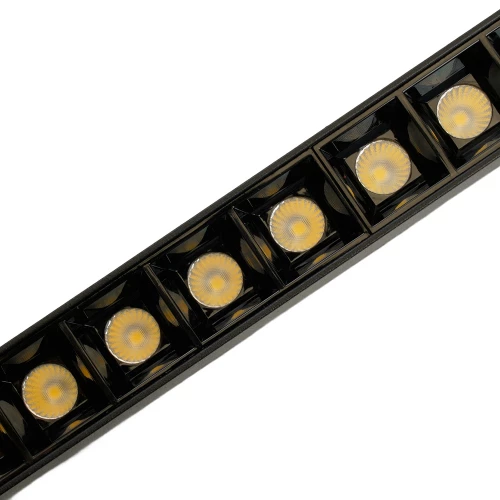 Светильник светодиодный Feron MGN301 трековый низковольтный 24W, 2160 Lm, 4000К, 30 градусов, черный серия LensFold 48720 фото 8