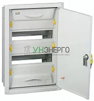 Корпус металлический ЩРв-24зк-1 36 IP31 "UNIVERSAL" IEK MKM12-V-24-31-ZK-U Корпус металлический ЩРв-24зк-1 36 IP31 "UNIVERSAL" IEK MKM12-V-24-31-ZK-U