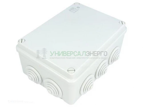 Коробка распределительная 153х110х66мм IP55 гермет. с вводами пласт. винт ABB 1SL0822A00